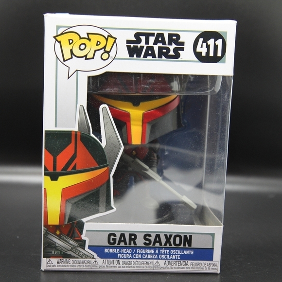 Funko Pop Star Wars: Clone Wars - Gar Saxon 411 - Picture 4 of 7